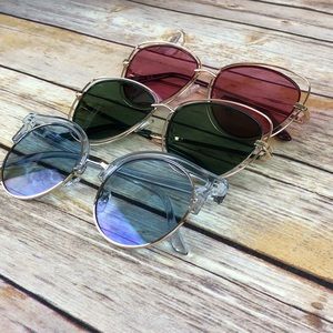 Aldo sunglasses (pink, green)  + no name
